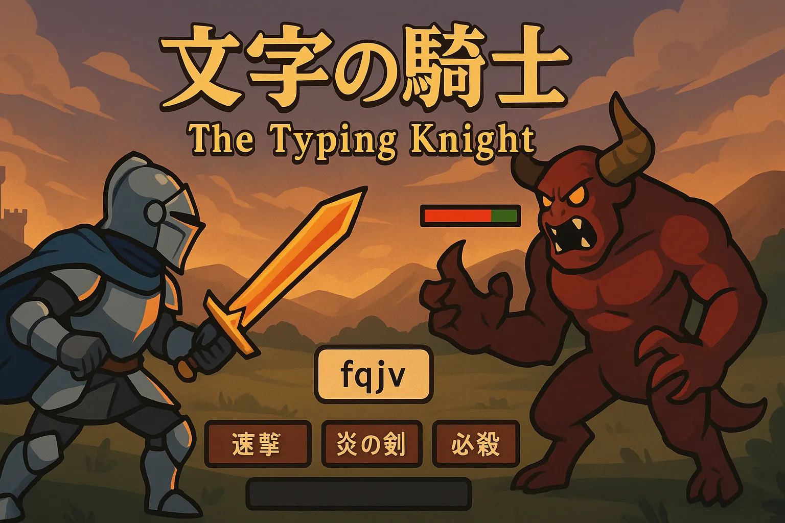 文字の騎士
